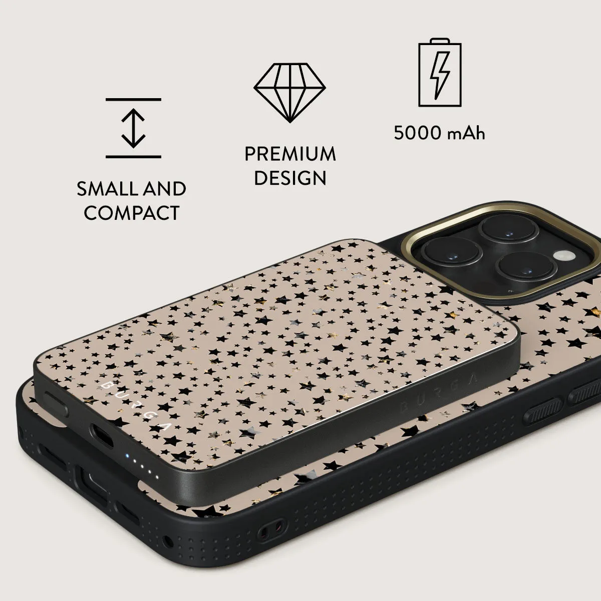 Sparkling Tiara - Stars Magnetic Power Bank