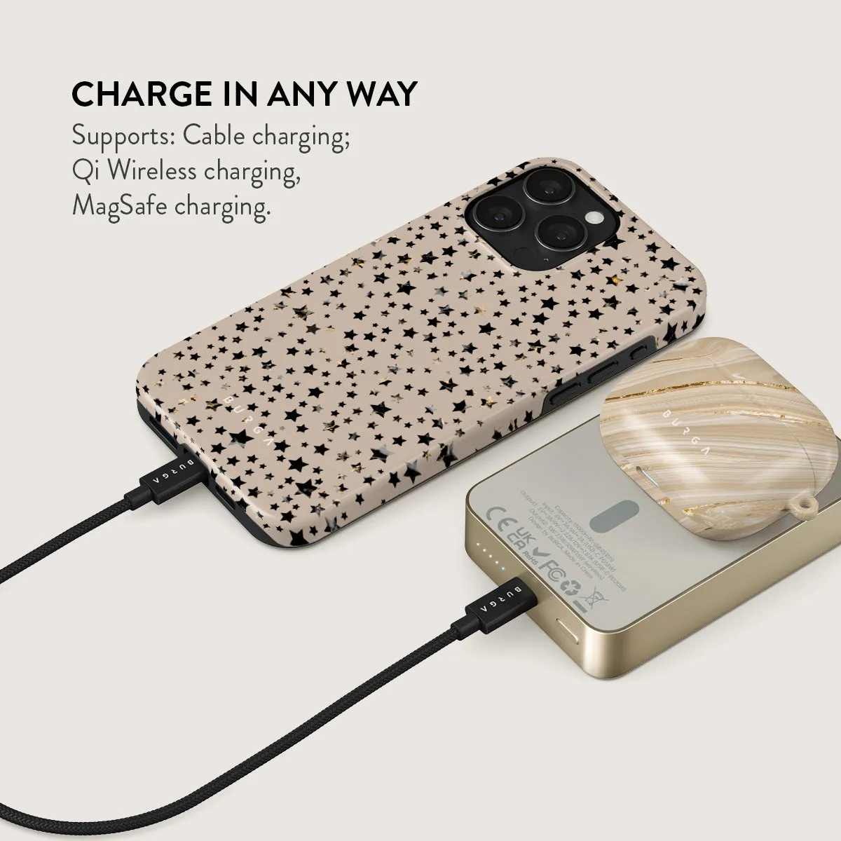 Sparkling Tiara - Stars Magnetic Power Bank