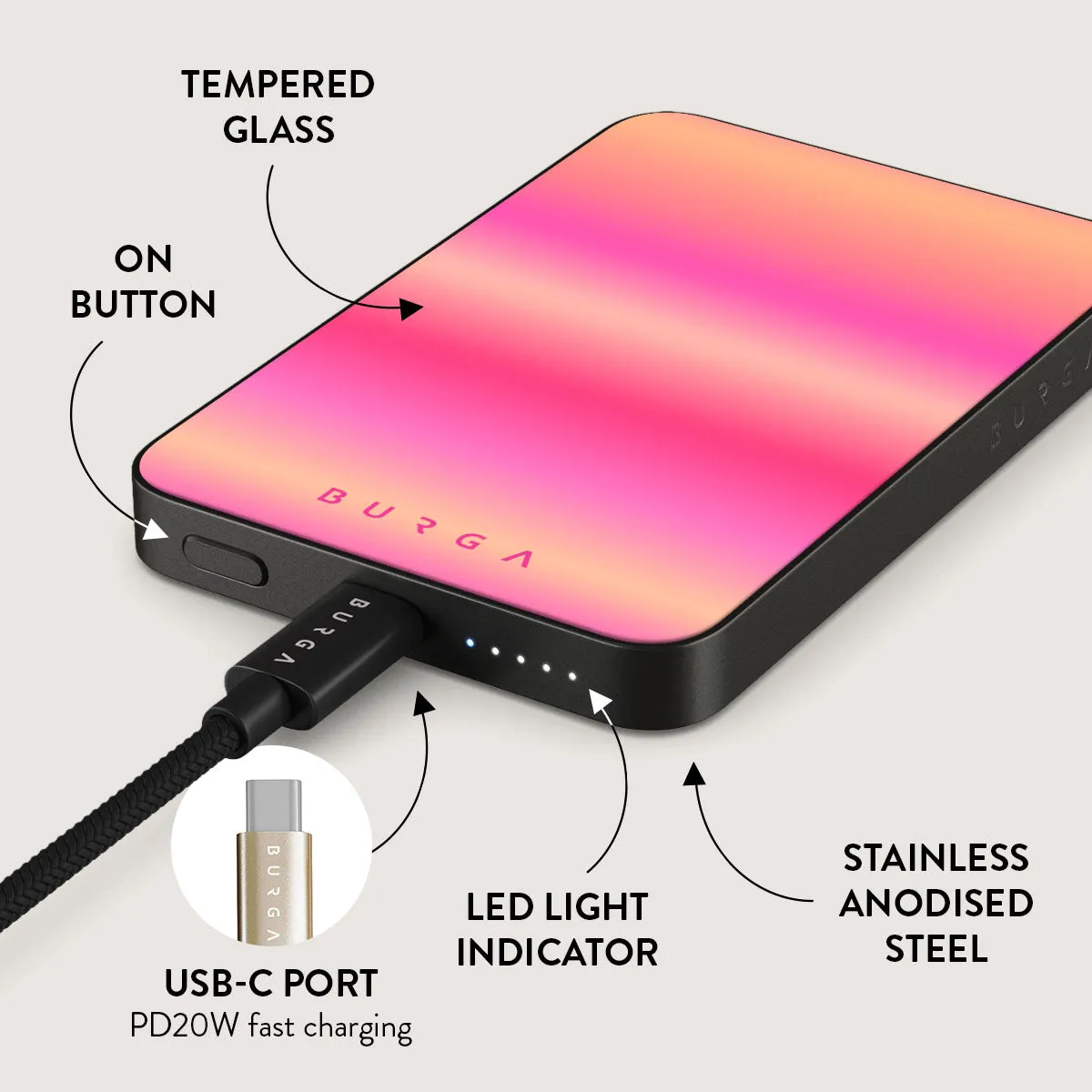 SPF 100 - Magnetic Power Bank