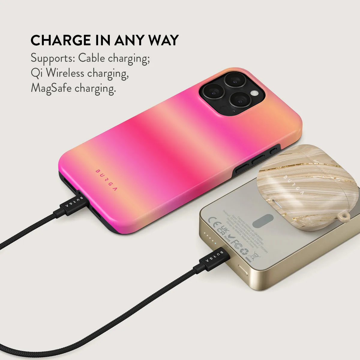 SPF 100 - Magnetic Power Bank