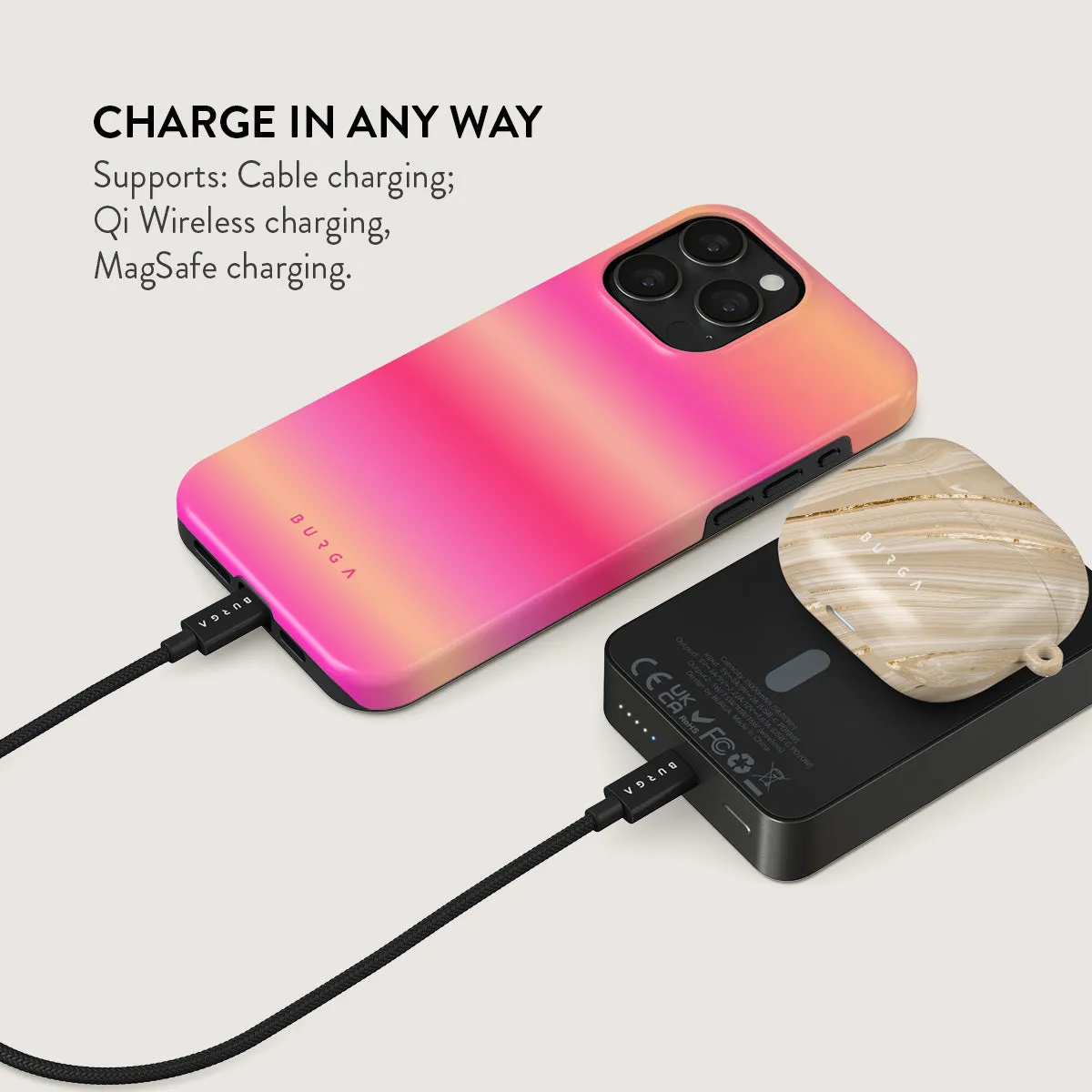 SPF 100 - Magnetic Power Bank