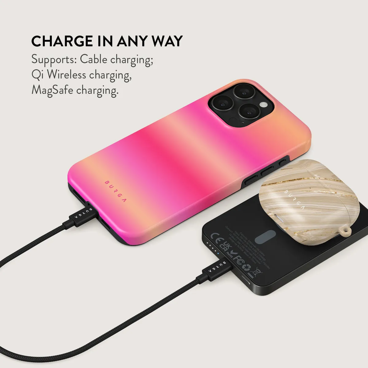 SPF 100 - Magnetic Power Bank