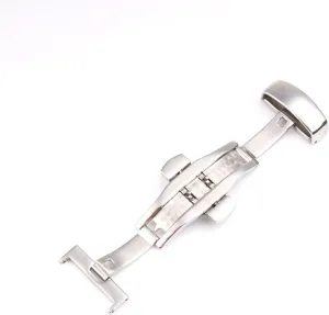 Stainless Steel Watch Bands Buckle Fit For Omg Watch Strap Butterfly Clasp Use On Leather Rubber Watchband 14mm 16mm 18mm 20mm Table buckle