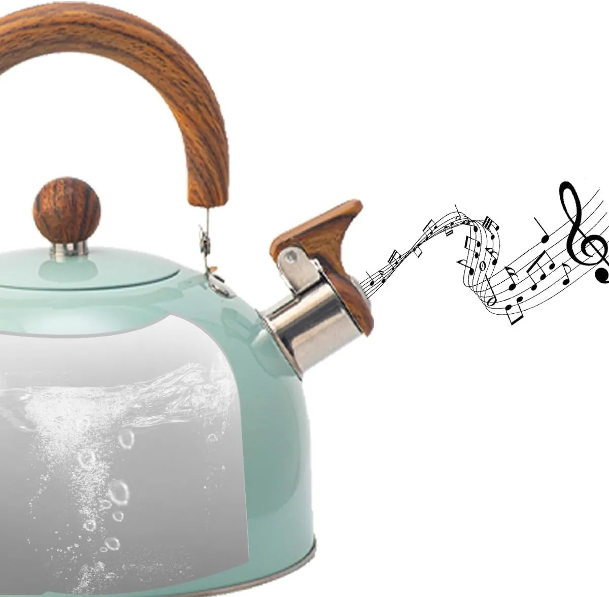 Stainless Steel Whistling Kettle – Elegant, Durable, and Efficient