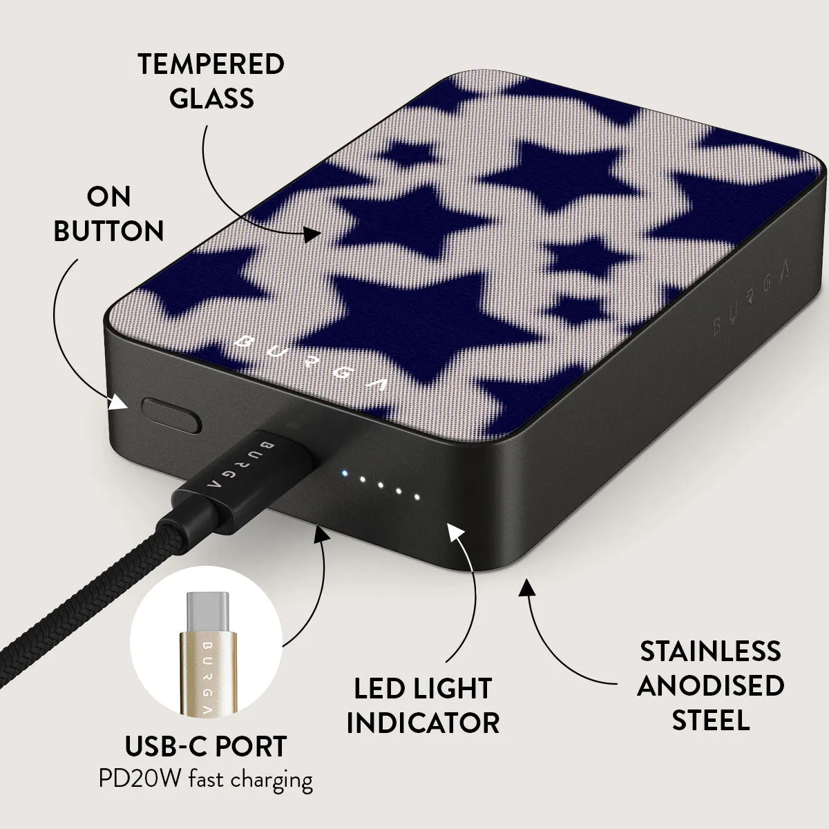Starstruck - Magnetic Power Bank