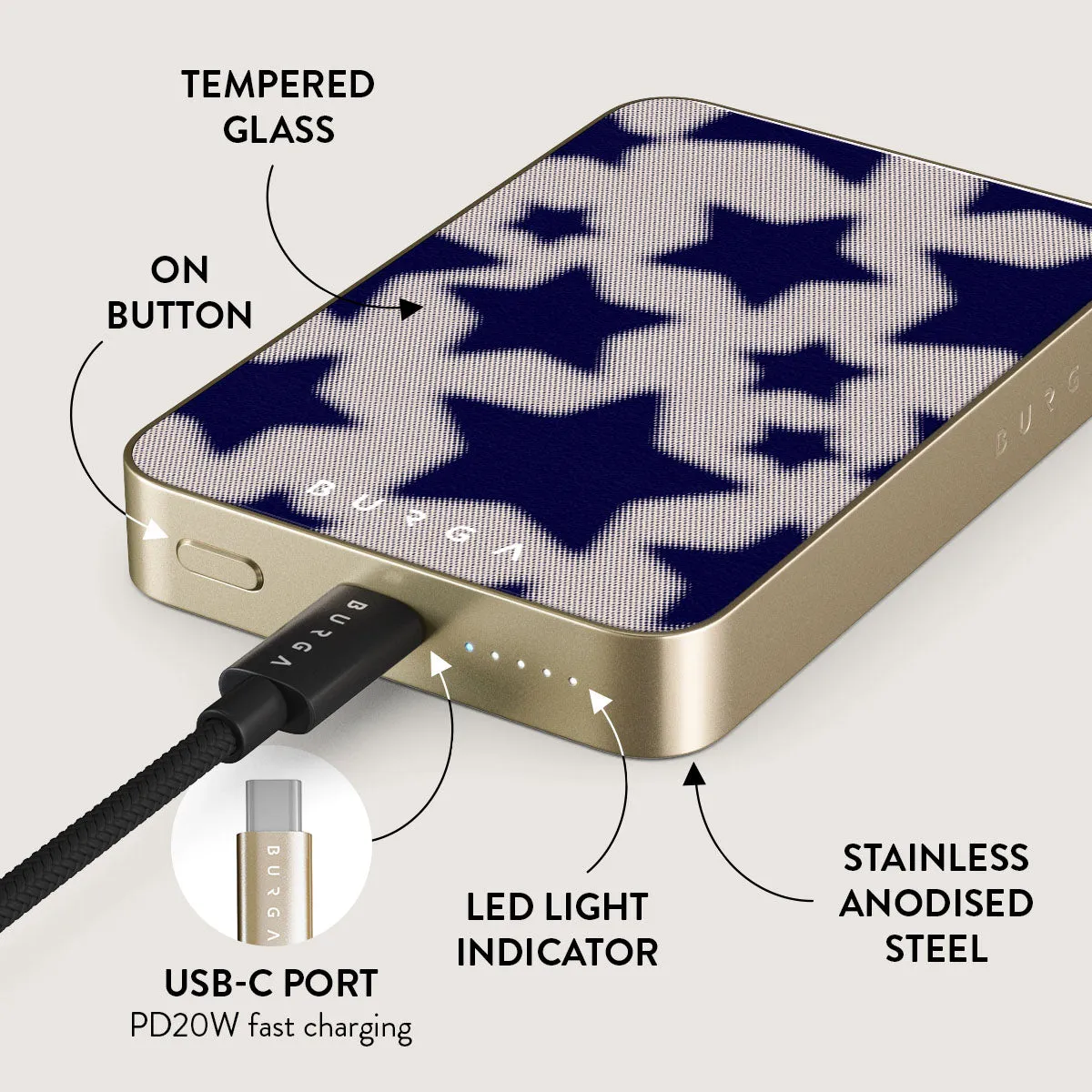 Starstruck - Magnetic Power Bank