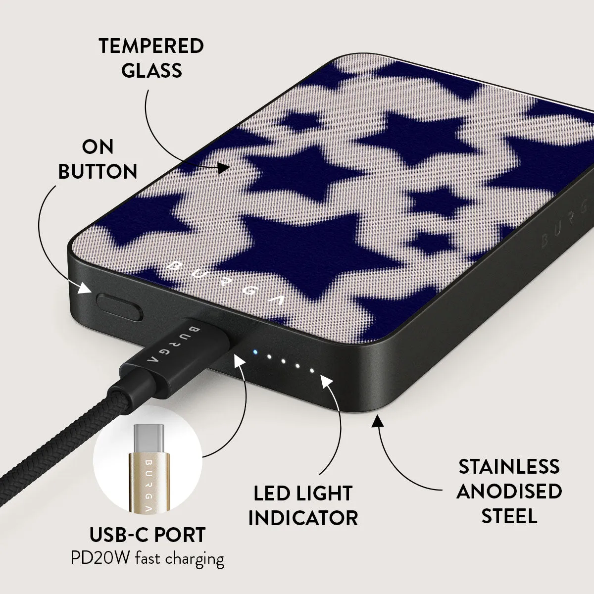 Starstruck - Magnetic Power Bank