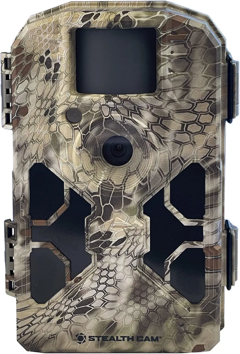 Stealth Cam 2022 G42NG 32MP No Glow Trail Camera (Kryptek Camouflage) Bundle with Solar Power Panel and 32GB Memory Card (4 Items)