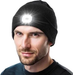 Stocking Stuffers for Adults Men Him, Led Beanie Hats for Men, Gifts for Men Dad Him, White Elephant Gifts for Adults, Mens Gifts for Christmas, Who Want Nothing, Cool Gadgets Stuff Tools for Men
