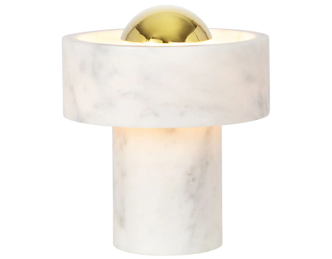 Stone Portable Table Lamp
