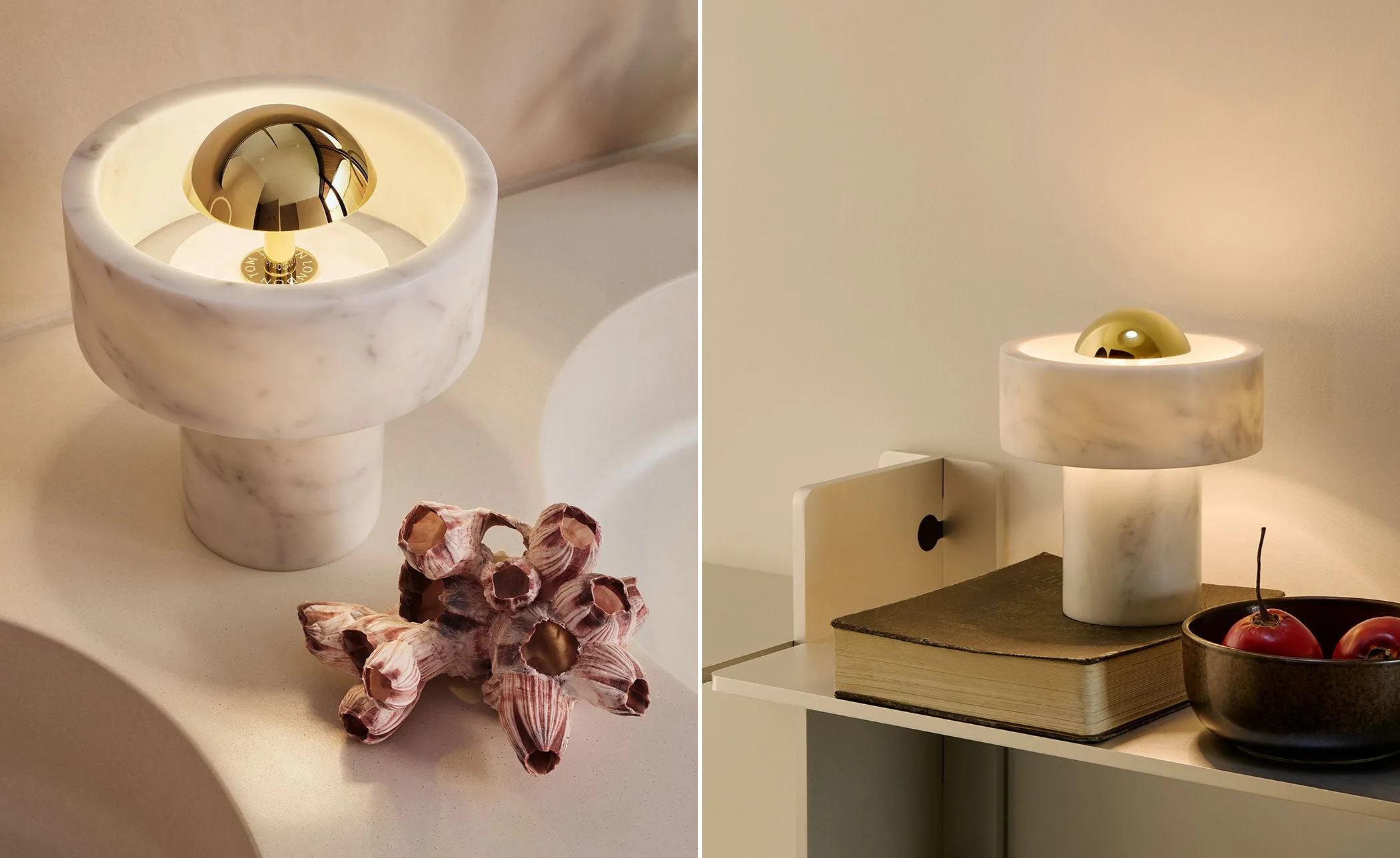 Stone Portable Table Lamp