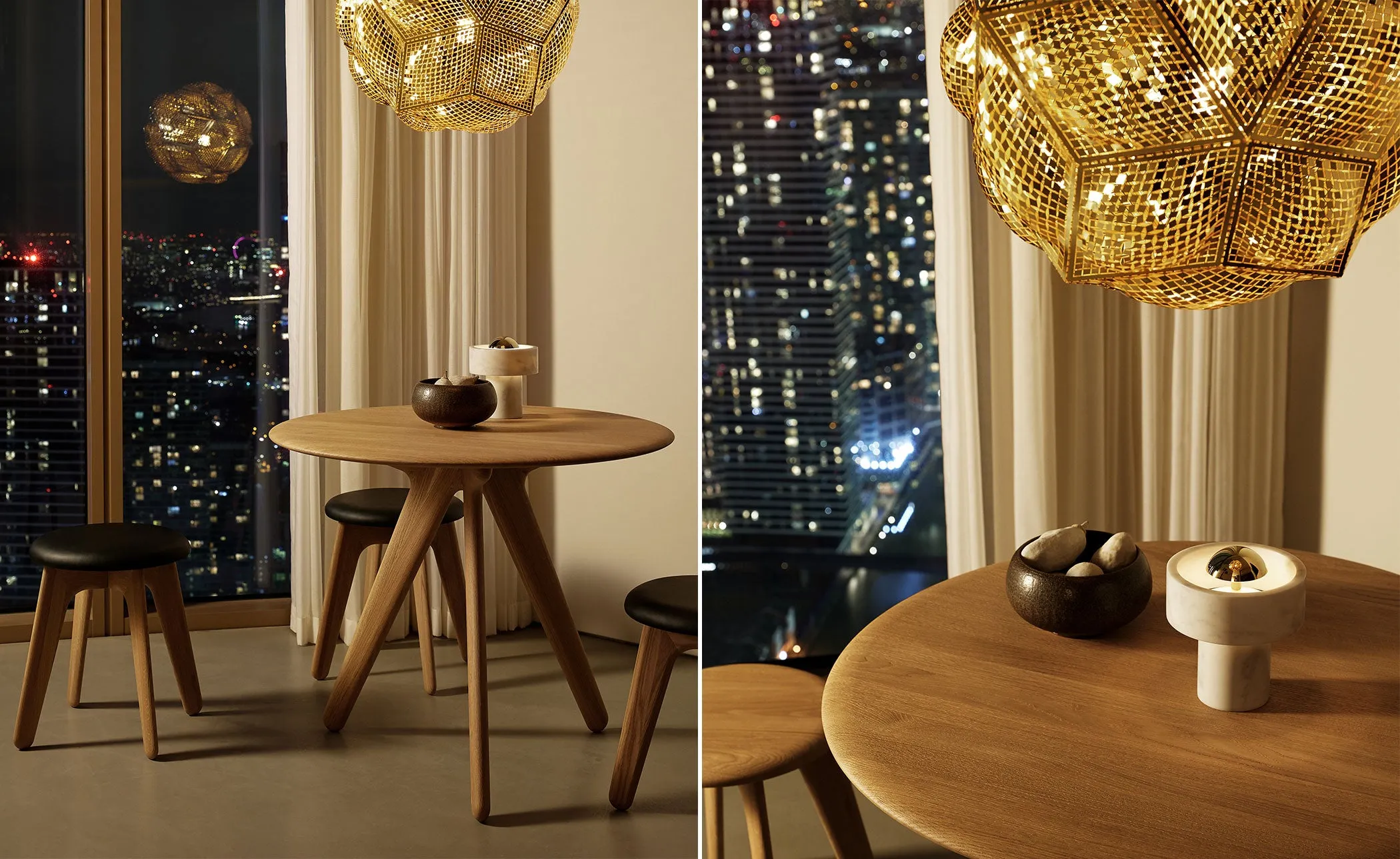 Stone Portable Table Lamp