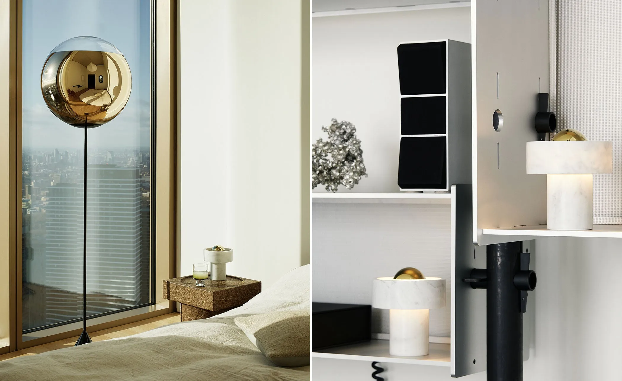 Stone Portable Table Lamp