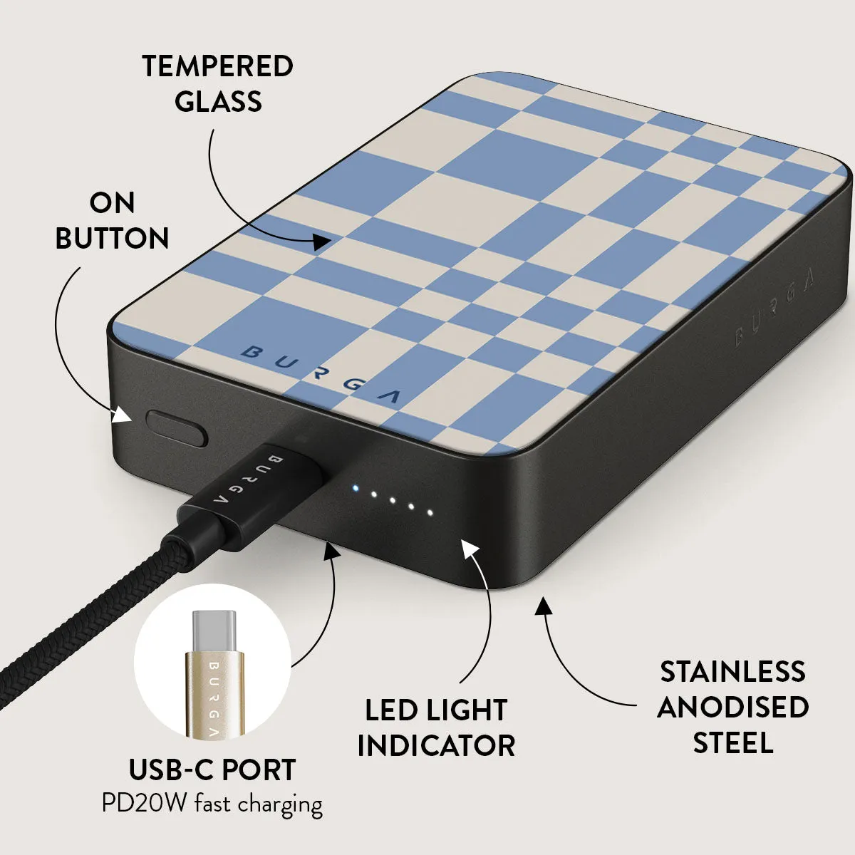 Straight A - Magnetic Power Bank