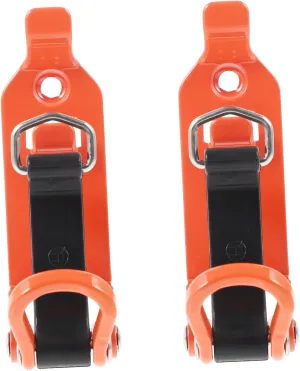 Sturdy Zinc Alloy Buckle Shovel Mount Metal Clamp Kit for Wall Mounting