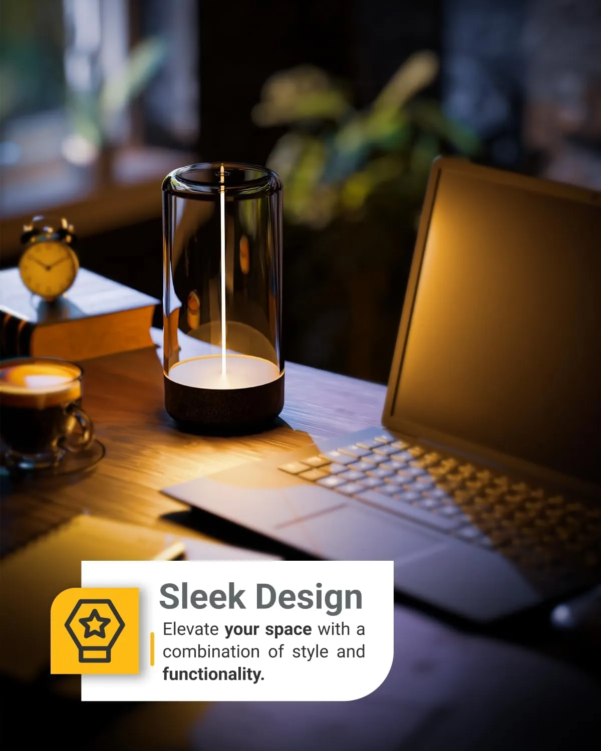 Sunco Magnetic Filament Light Rechargeable Table Lamps Minimalist Flexible LED Camping Lamp Dimmable Cordless 1W 55 LM 2700K Soft White 3-Step Dimming 10%-100% USB-C Rechargeable 2 Pack.