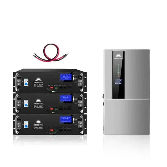 SunGoldPower SGH-7.6N3E/ SGH-7.6DN6E | 7.6KW Hybrid Solar Kit | 48VDC | 15.36KWH/30.72KWH Lithium Battery