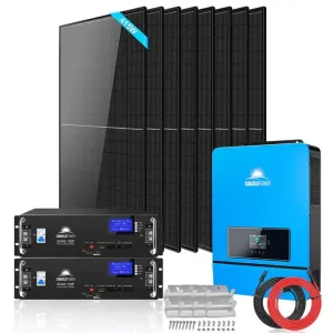 SunGoldPower SGR-8K10E | 8000W Off-Grid Solar Kit | 48VDC | 120V/240V