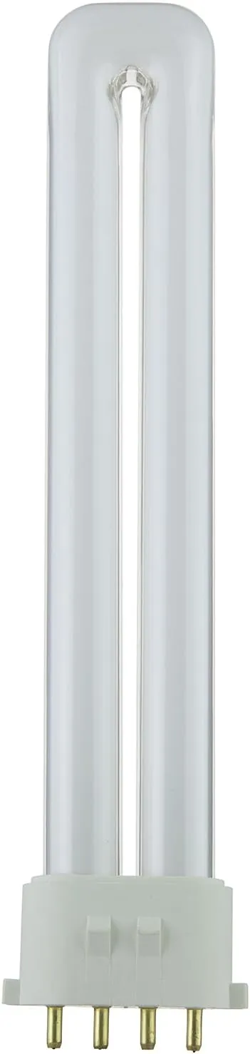 Sunlite PL13/E/SP30K/10PK 4-Pin Fluorescent 13W 3000K Warm White U Shaped PL CFL Twin Tube Plugin Light Bulbs with 2GX7 Base (10 Pack)