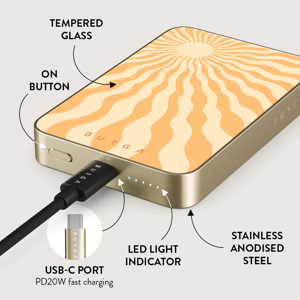 Sunny Bunny - Magnetic Power Bank