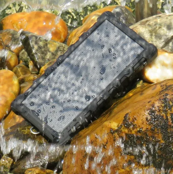 SunSaver 10K, 10,000mAh Solar Power Bank