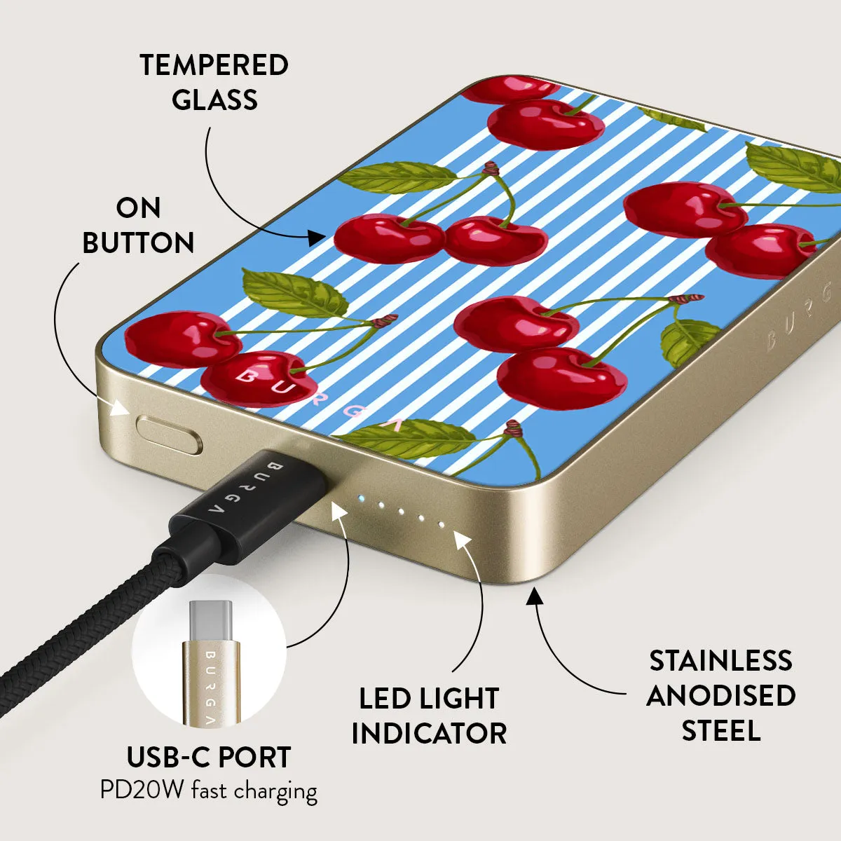 Sweet Moment - Magnetic Power Bank