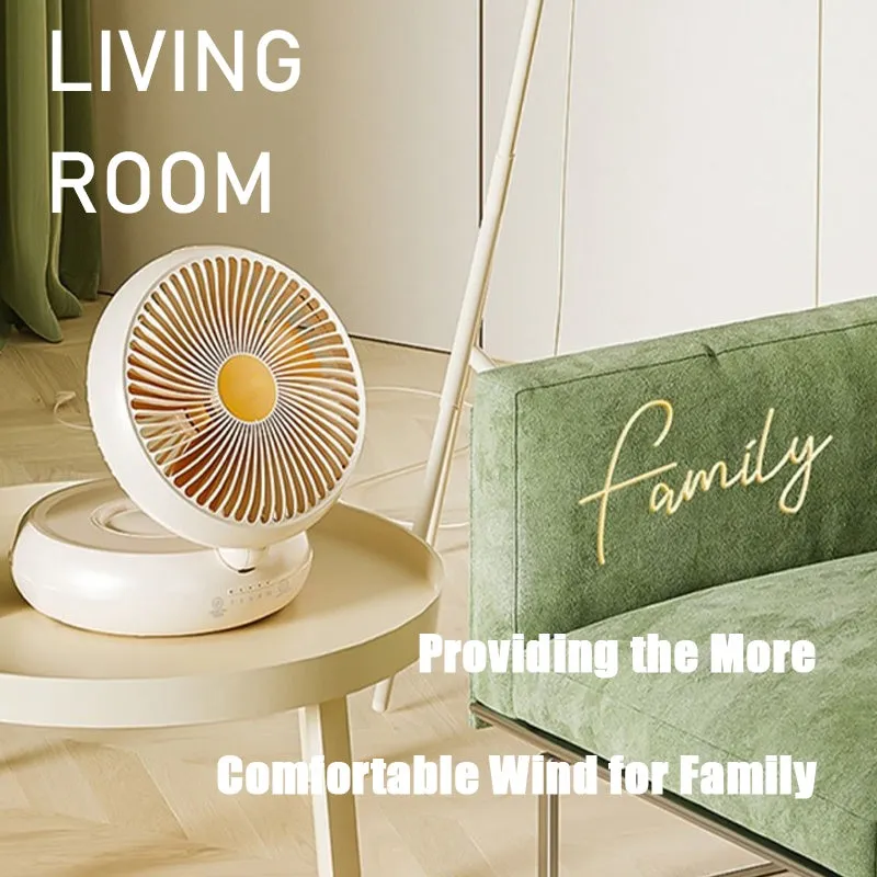 Table Fan Rechargeable Remote Control Fan With Auto