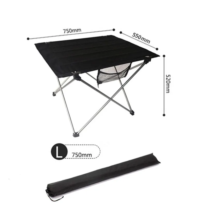 Table Fast dispatch Plug-and-play Ultralight Black