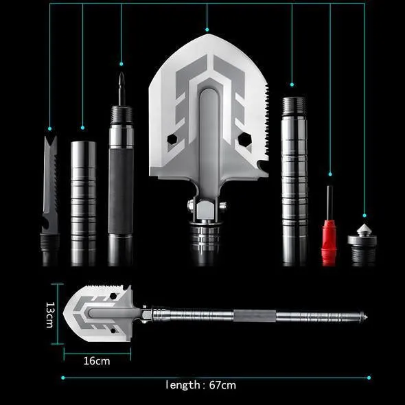 Tactical Multi-function Shovel