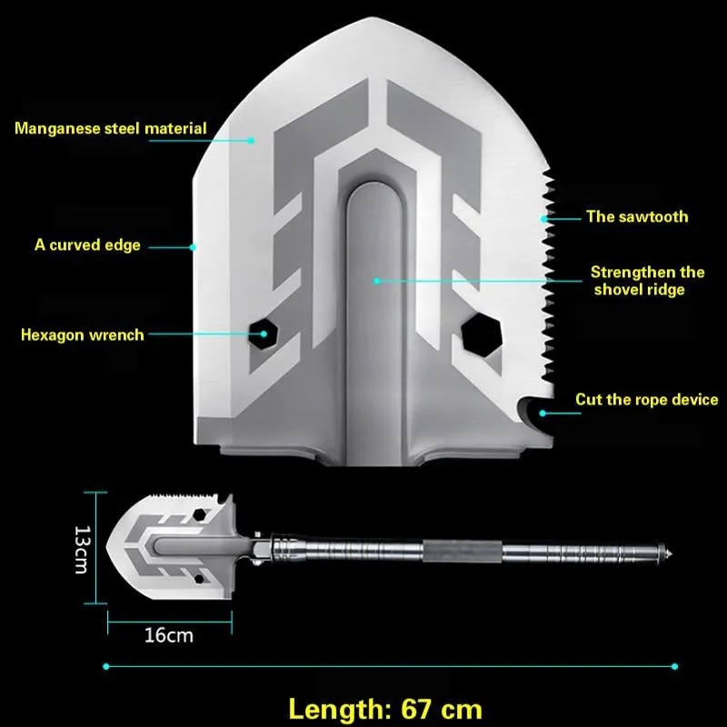 Tactical Multi-function Shovel