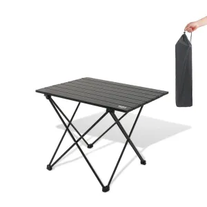 TARKA Outdoor Camping Folding Table – Portable Aluminium Desk for Picnic, BBQ & Travel
