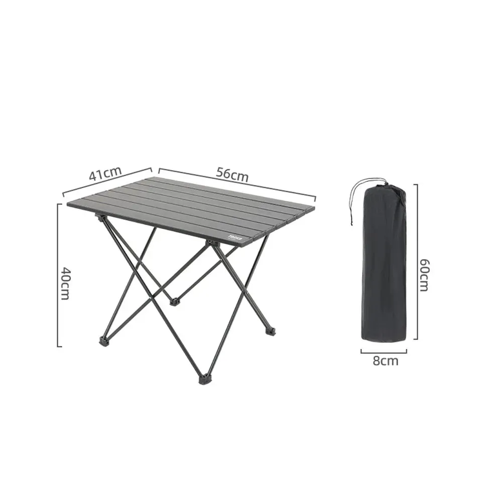 TARKA Outdoor Camping Folding Table – Portable Aluminium Desk for Picnic, BBQ & Travel