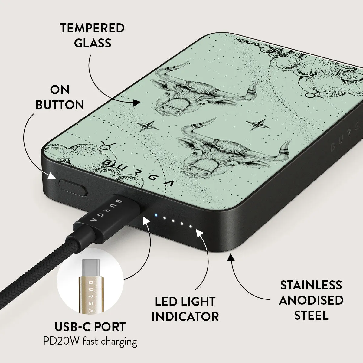 Taurus - Magnetic Power Bank