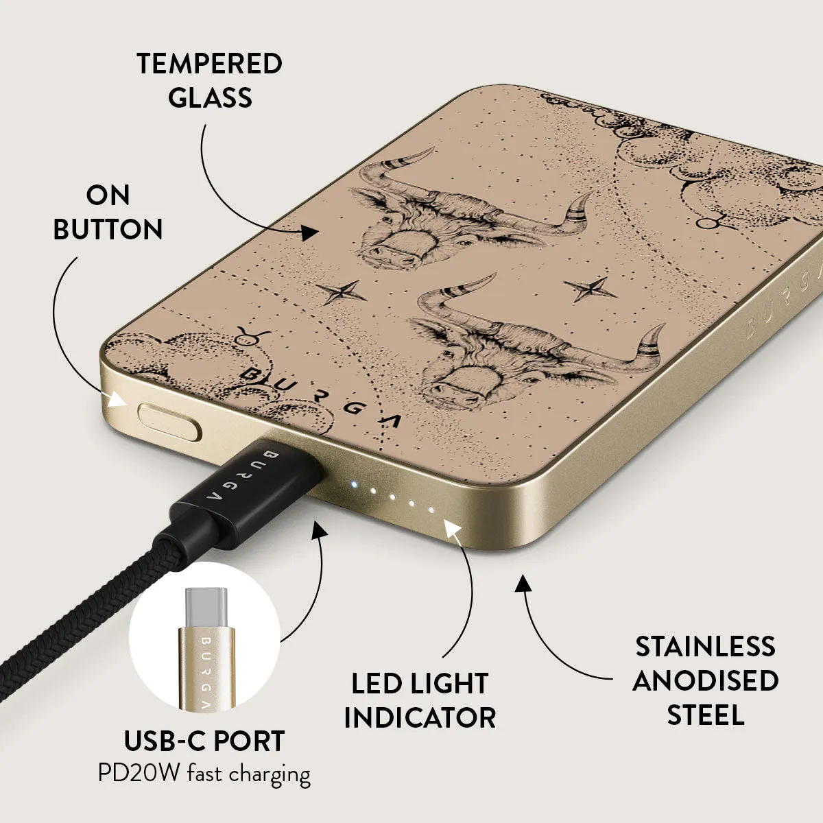Taurus - Magnetic Power Bank