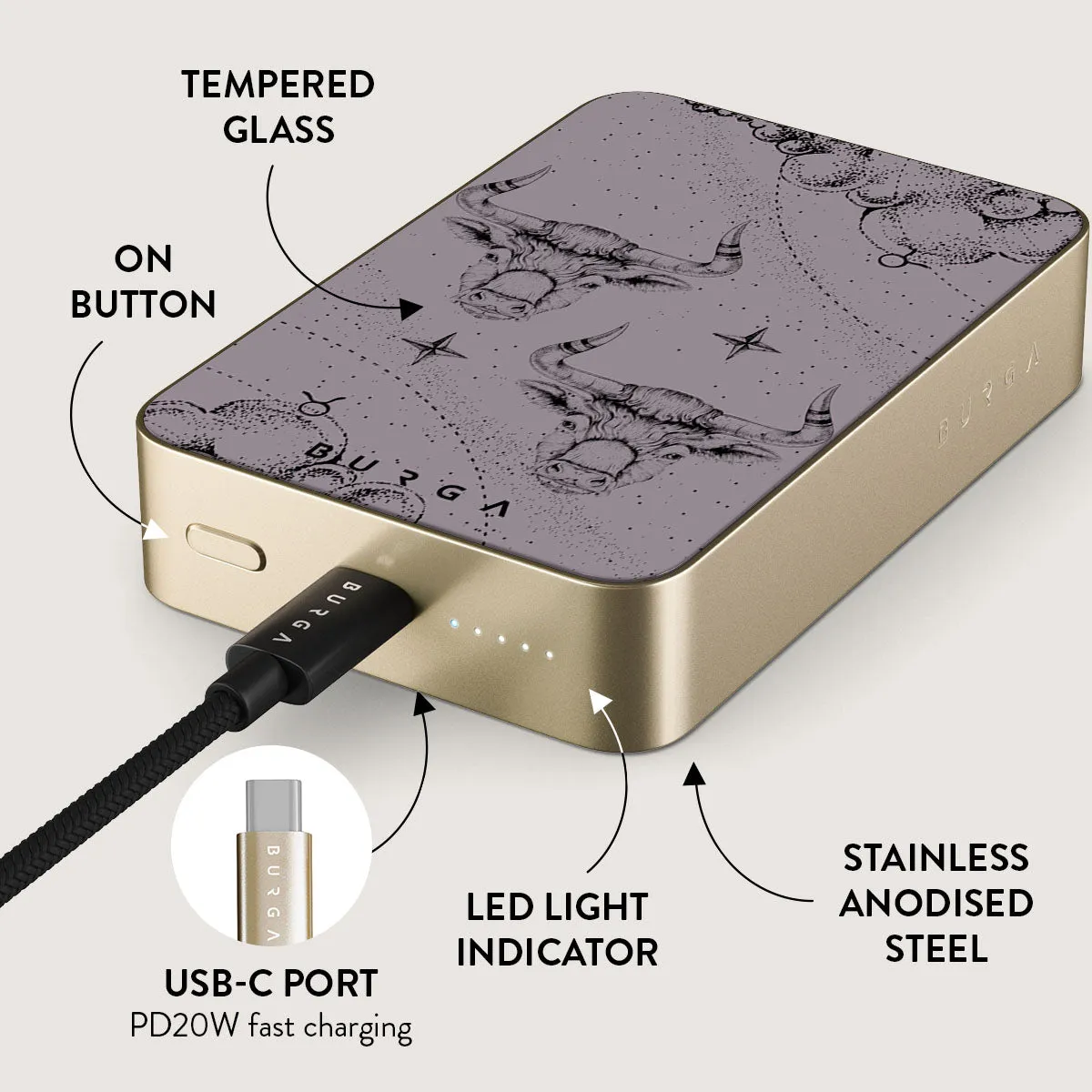 Taurus - Magnetic Power Bank