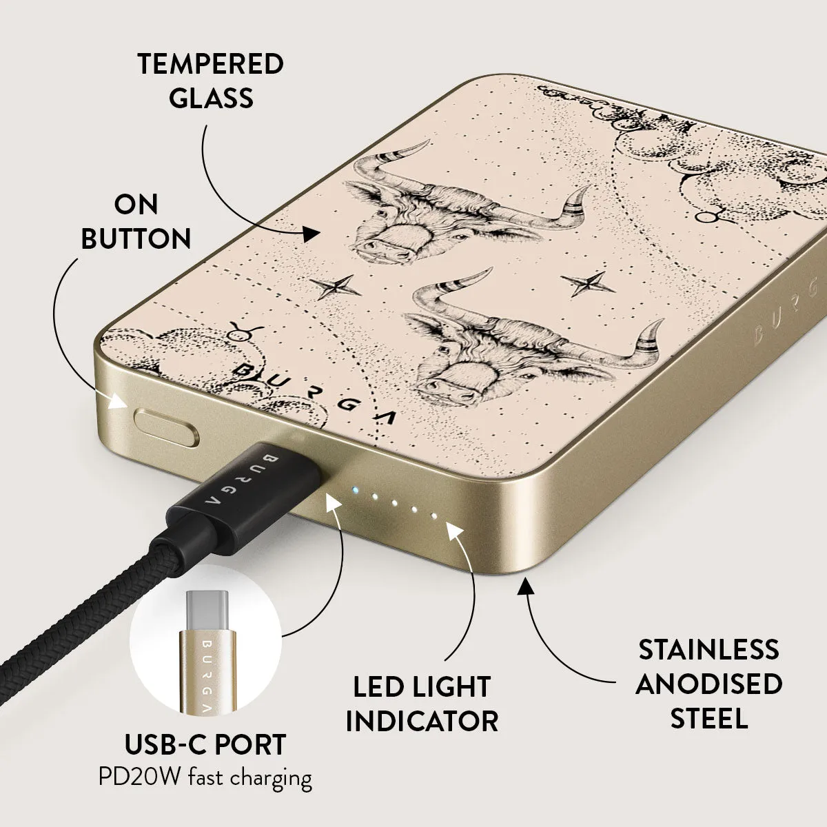 Taurus - Magnetic Power Bank