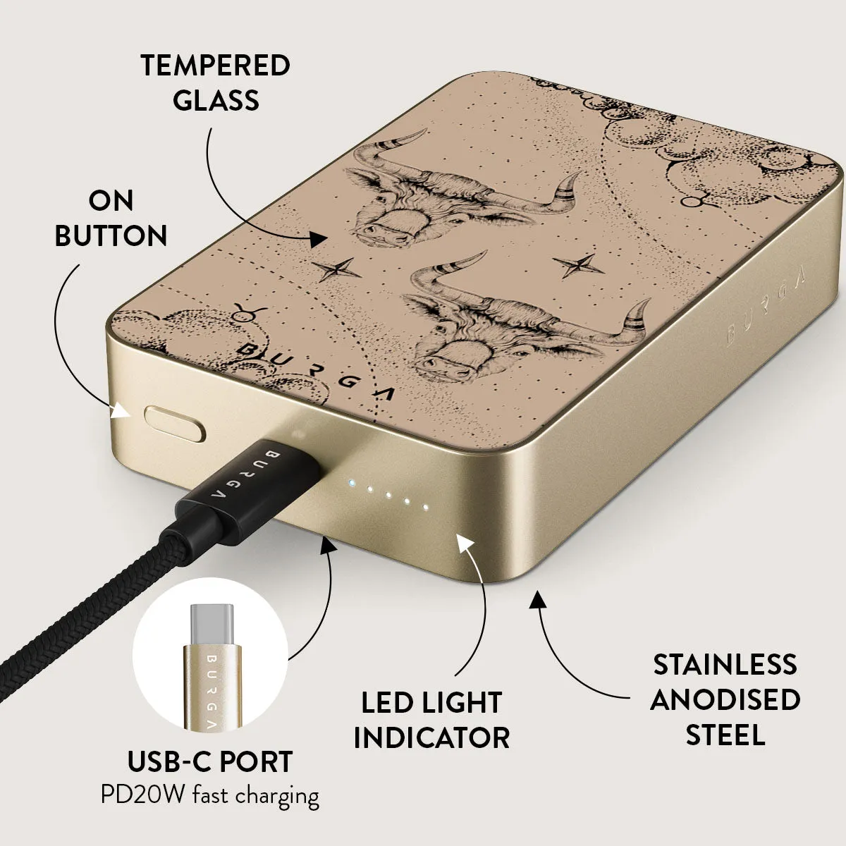 Taurus - Magnetic Power Bank