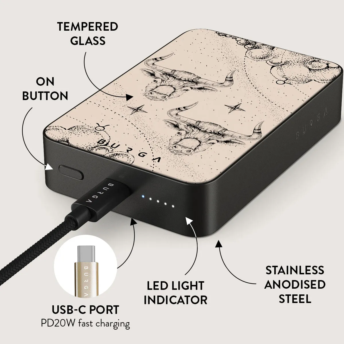 Taurus - Magnetic Power Bank