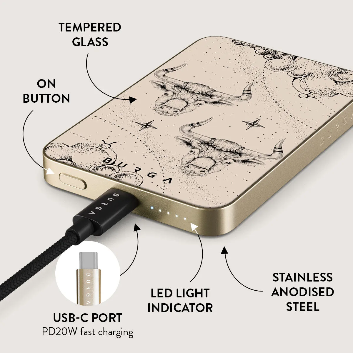 Taurus - Magnetic Power Bank