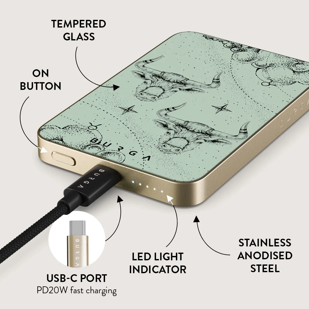 Taurus - Magnetic Power Bank