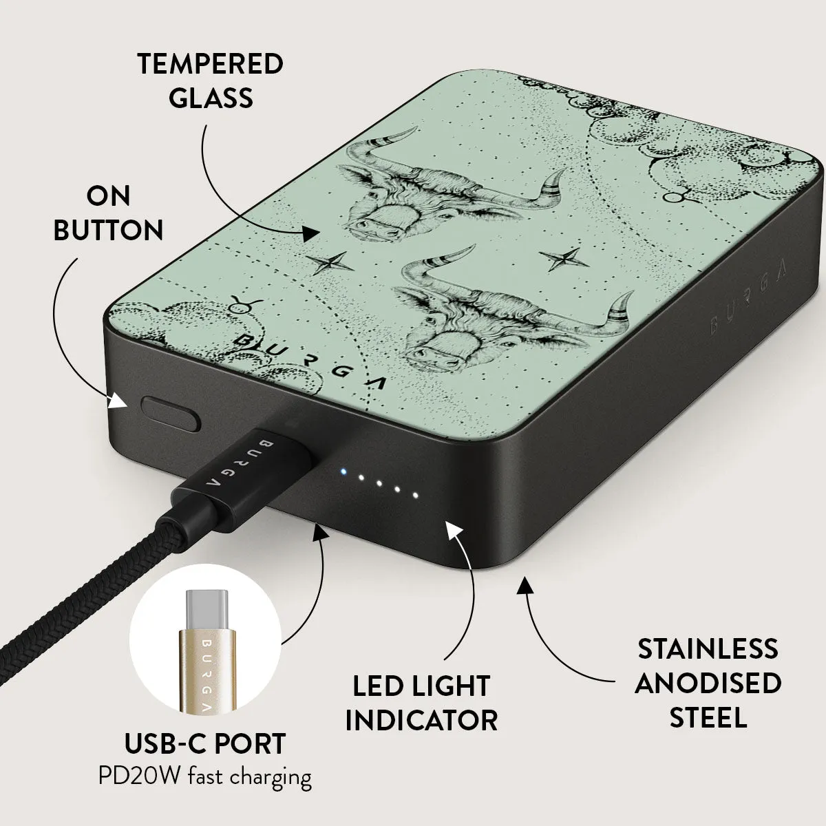 Taurus - Magnetic Power Bank