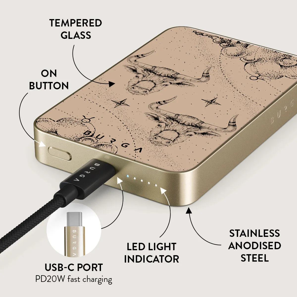 Taurus - Magnetic Power Bank
