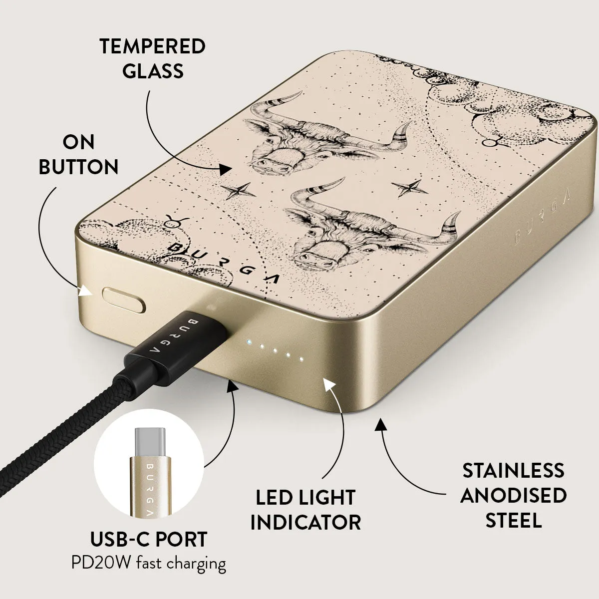 Taurus - Magnetic Power Bank