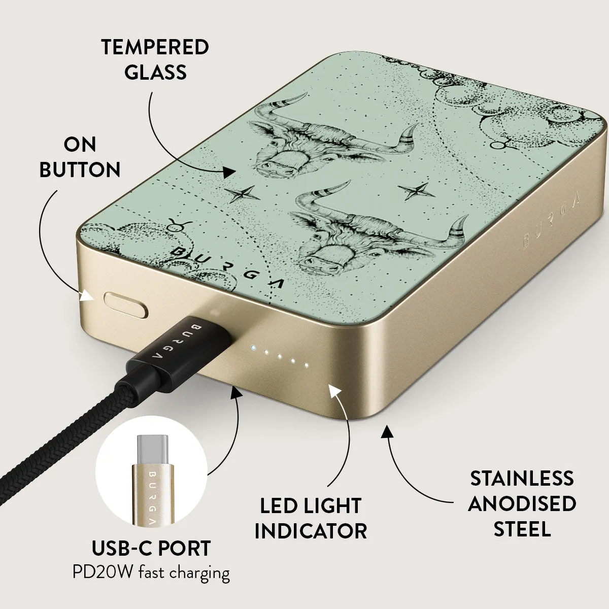 Taurus - Magnetic Power Bank