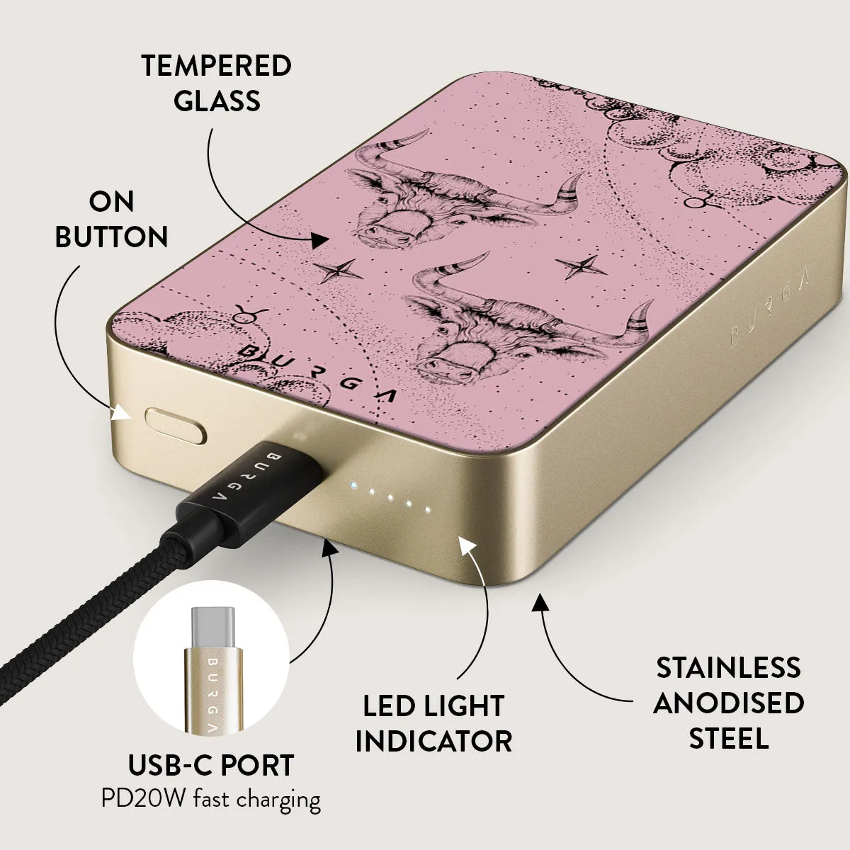 Taurus - Magnetic Power Bank