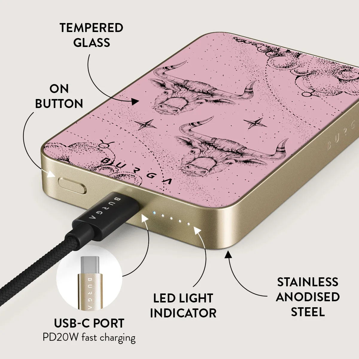 Taurus - Magnetic Power Bank