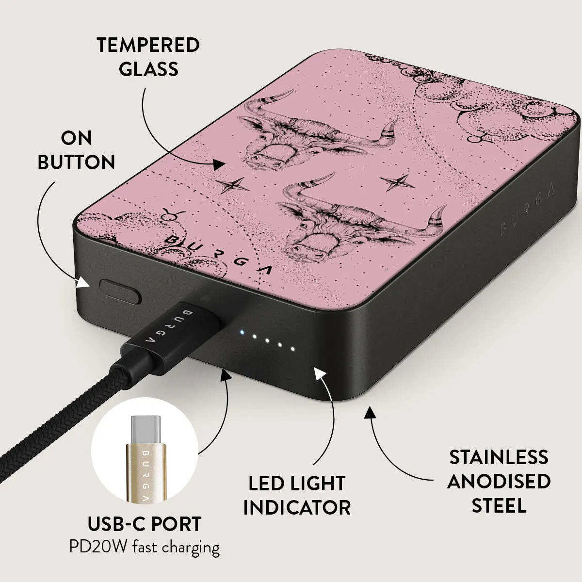 Taurus - Magnetic Power Bank