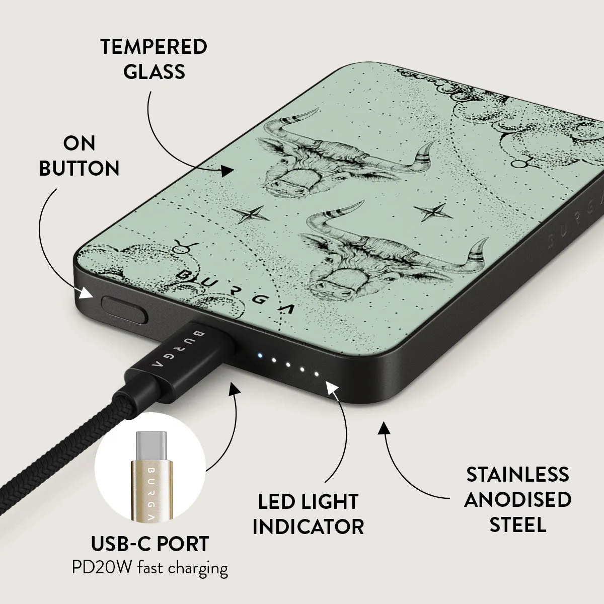 Taurus - Magnetic Power Bank