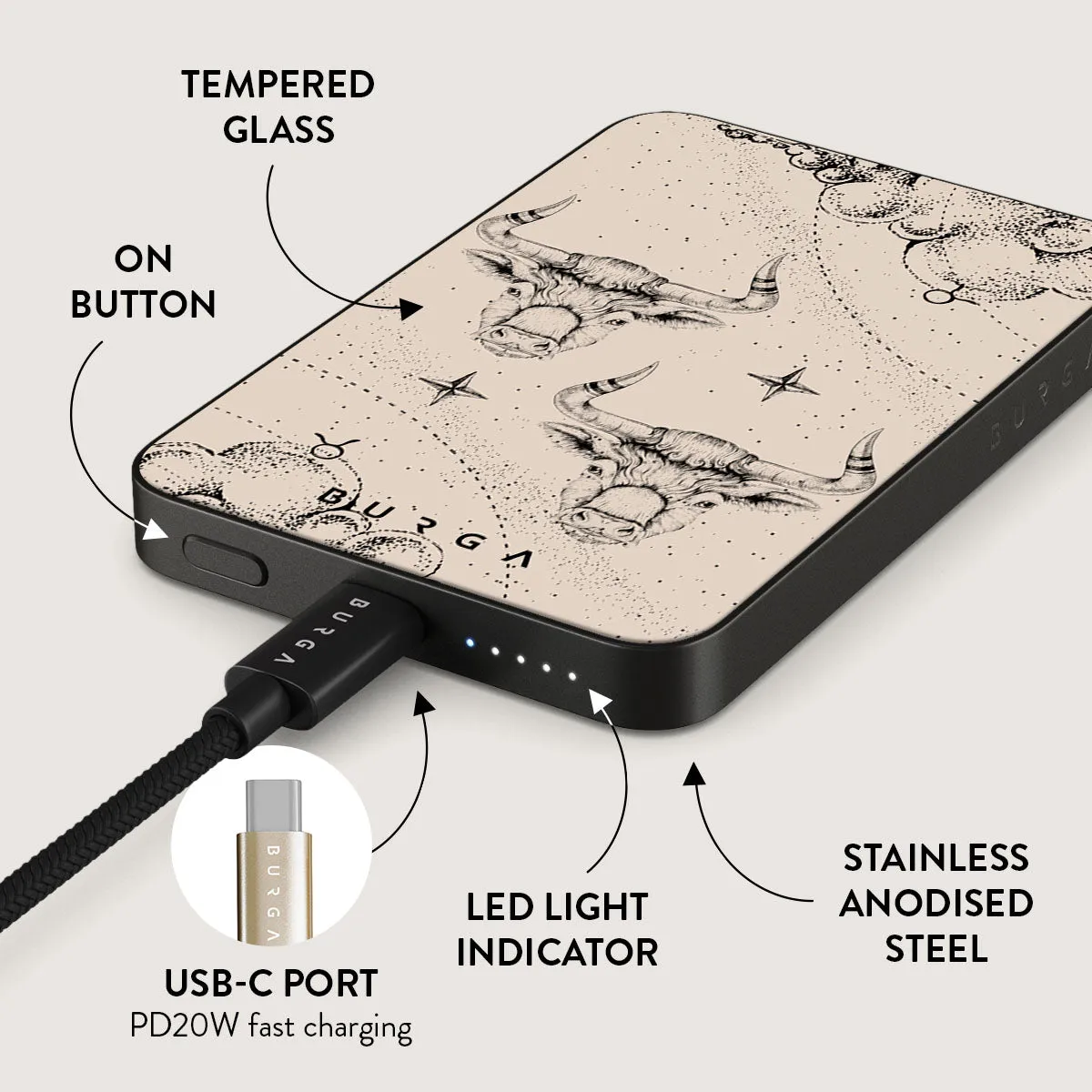 Taurus - Magnetic Power Bank