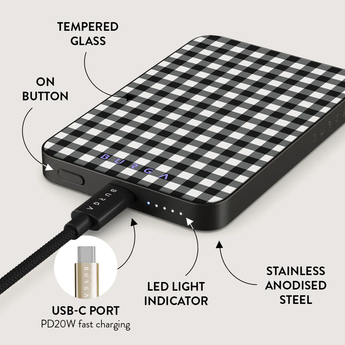 Tea Time - Magnetic Power Bank